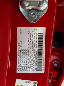 Honda Civic Hatchback Hybrid Sport Touring CVT 2026