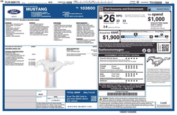 Ford Mustang EcoBoost Fastback 2026
