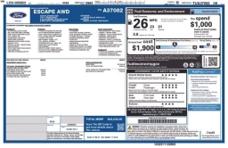 Ford Escape Platinum AWD 2026