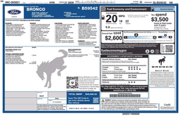 Ford Bronco Base 4 Door 4x4 2025