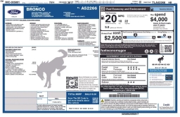 Ford Bronco Big Bend 4 Door 4x4 2026