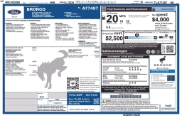 Ford Bronco Big Bend 4 Door 4x4 2026