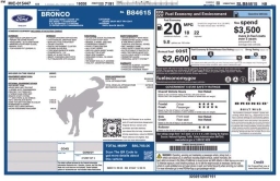 Ford Bronco Big Bend 4 Door 4x4 2025