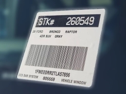 Ford Bronco Raptor 4 Door Advanced 4x4 2026