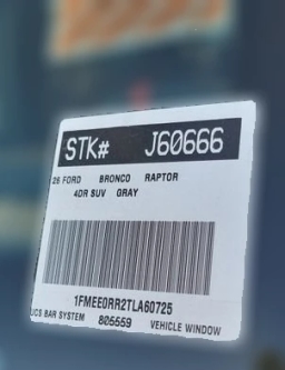 Ford Bronco Raptor 4 Door Advanced 4x4 2026