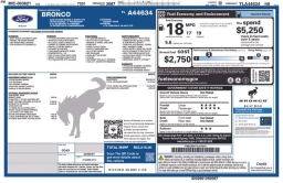 Ford Bronco Outer Banks 4 Door 4x4 2026