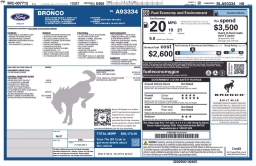 Ford Bronco Outer Banks 4 Door 4x4 2025