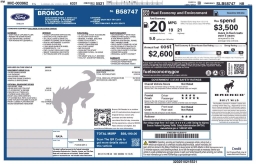 Ford Bronco Outer Banks 4 Door 4x4 2025