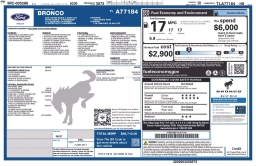 Ford Bronco Outer Banks 4 Door 4x4 2026