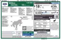 Ford Bronco Badlands 4 Door Advanced 4x4 2025