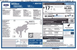 Ford Bronco Badlands 4 Door Advanced 4x4 2026