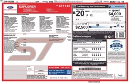 Ford Explorer ST 4WD 2026