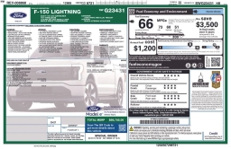 Ford F-150 Lightning Platinum 4WD SuperCrew 5.5' Box 2025