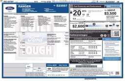 Ford Ranger XLT 4WD SuperCrew 5' Box 2025