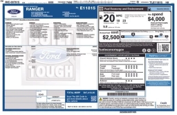 Ford Ranger XLT 4WD SuperCrew 5' Box 2026