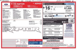 Ford F-150 Raptor 4WD SuperCrew 5.5' Box 2026