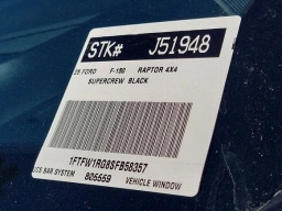 Ford F-150 Raptor 4WD SuperCrew 5.5' Box 2025