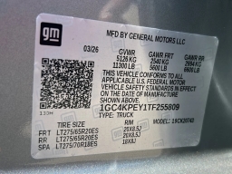 Chevrolet Silverado 2500HD LTZ 4WD Crew Cab 159" 2026