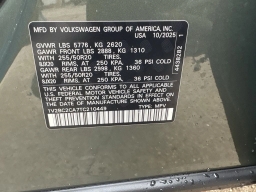 Volkswagen Atlas Cross Sport 2.0T SEL 4MOTION 2026