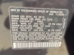 Volkswagen Atlas Cross Sport 2.0T SE FWD 2026