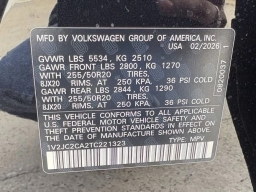 Volkswagen Atlas Cross Sport 2.0T SE w/Technology FWD 2026