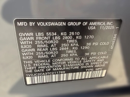 Volkswagen Atlas Cross Sport 2.0T SE w/Technology FWD 2026