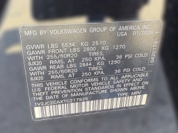 Volkswagen Atlas Cross Sport 2.0T SE w/Technology FWD 2026