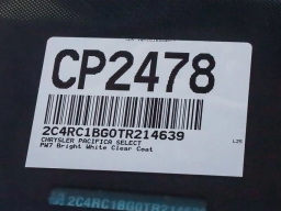 Chrysler Pacifica Select FWD 2026