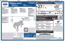 Ford Bronco Sport Outer Banks 4x4 2025