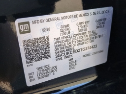 Chevrolet Silverado 1500 Custom Trail Boss 4WD Crew Cab 157" 2026