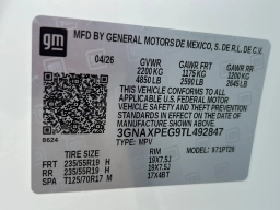 Chevrolet Equinox AWD LT 4dr 2026