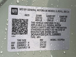 Chevrolet Equinox AWD ACTIV 4dr 2026