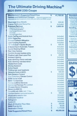 BMW 2 Series 230i Coupe 2026