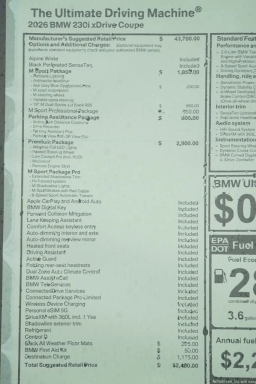 BMW 2 Series 230i xDrive Coupe 2026