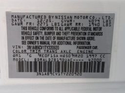 Nissan Sentra SV Sedan 2026