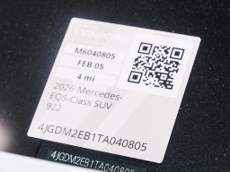 Mercedes-Benz EQS EQS 400 4MATIC SUV 2026