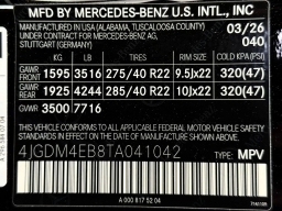 Mercedes-Benz EQS EQS 550 4MATIC SUV 2026