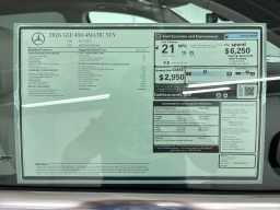 Mercedes-Benz GLE GLE 450 4MATIC SUV 2026