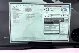 Mercedes-Benz GLE AMG GLE 53 4MATIC+ SUV 2026
