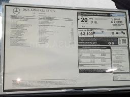 Mercedes-Benz GLE AMG GLE 53 4MATIC+ SUV 2026