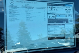 Mercedes-Benz GLE GLE 580 4MATIC SUV 2026