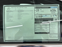 Mercedes-Benz GLE GLE 450 4MATIC Coupe 2026