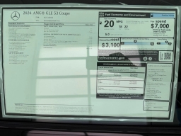 Mercedes-Benz GLE AMG GLE 53 4MATIC+ Coupe 2026
