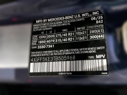 Mercedes-Benz GLS GLS 450 4MATIC SUV 2026