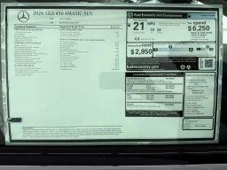 Mercedes-Benz GLS GLS 450 4MATIC SUV 2026