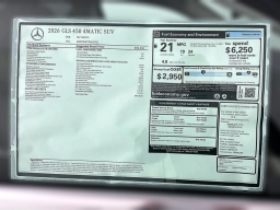 Mercedes-Benz GLS GLS 450 4MATIC SUV 2026