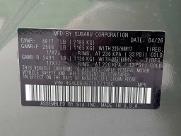 Subaru Crosstrek Wilderness AWD 2026