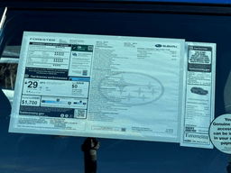 Subaru Forester Base AWD 2026