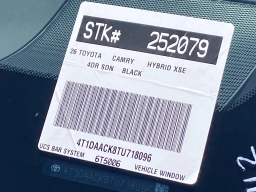 Toyota Camry XSE (Natl) 2026