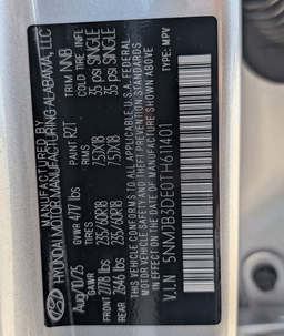 Hyundai Tucson SEL FWD 2026